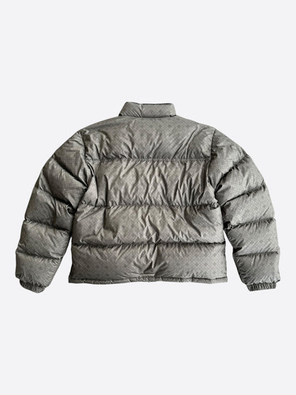 Chrome Hearts Olive Cross Jacquard Puffer Jacket