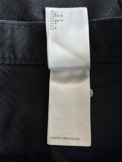Louis Vuitton Black Giant Monogram Jeans