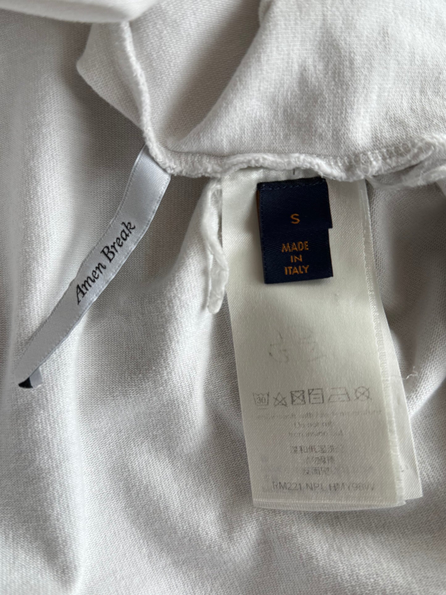 Louis Vuitton White Do A Kickflip T-Shirt