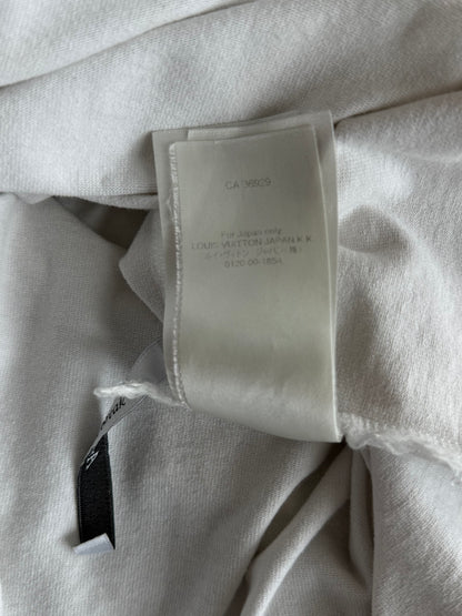 Louis Vuitton White Do A Kickflip T-Shirt
