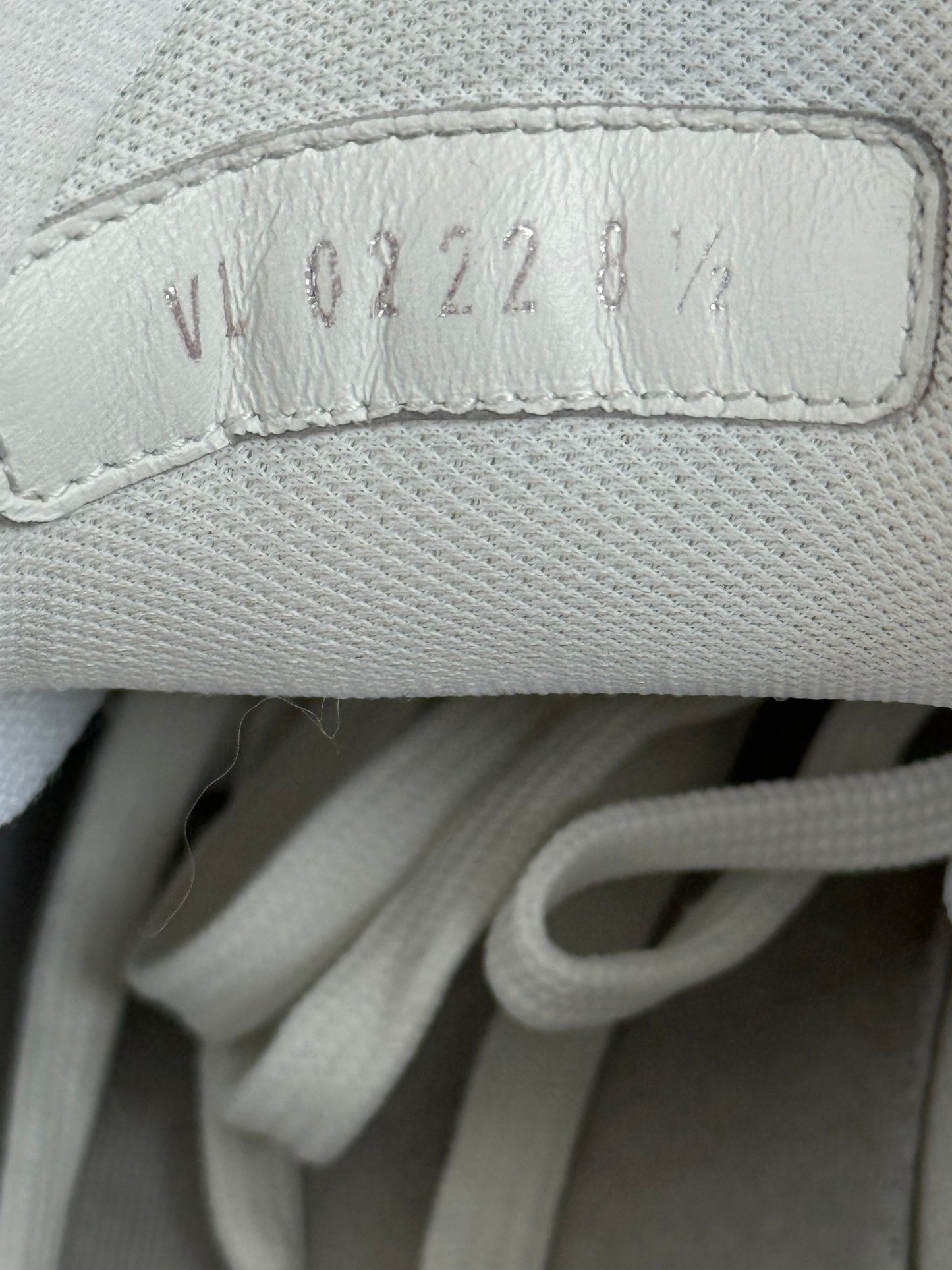 Louis Vuitton White Leather Trainers