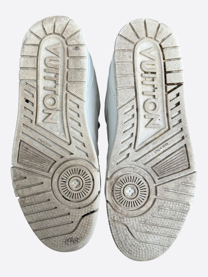Louis Vuitton White Leather Trainers