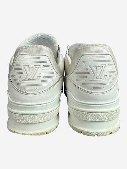 Louis Vuitton White Leather Trainers
