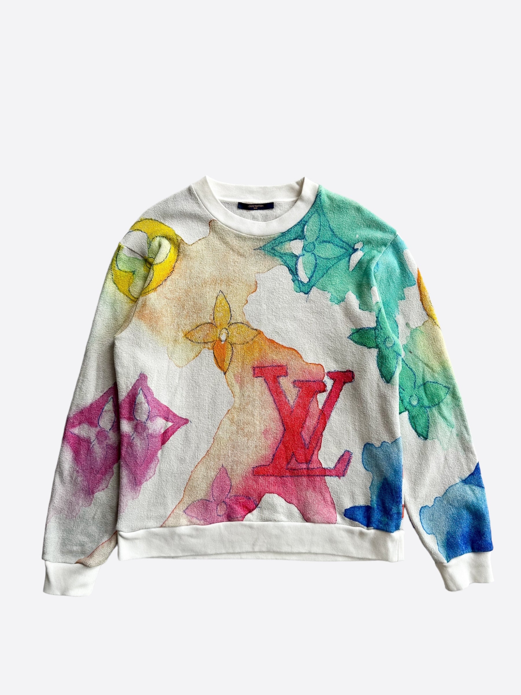 Louis Vuitton Multicolor Watercolor Monogram Sweater Savonches