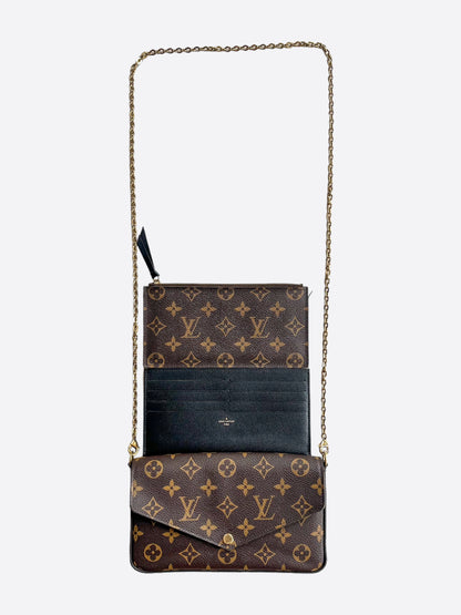 Louis Vuitton Brown Monogram Pochette Felicie