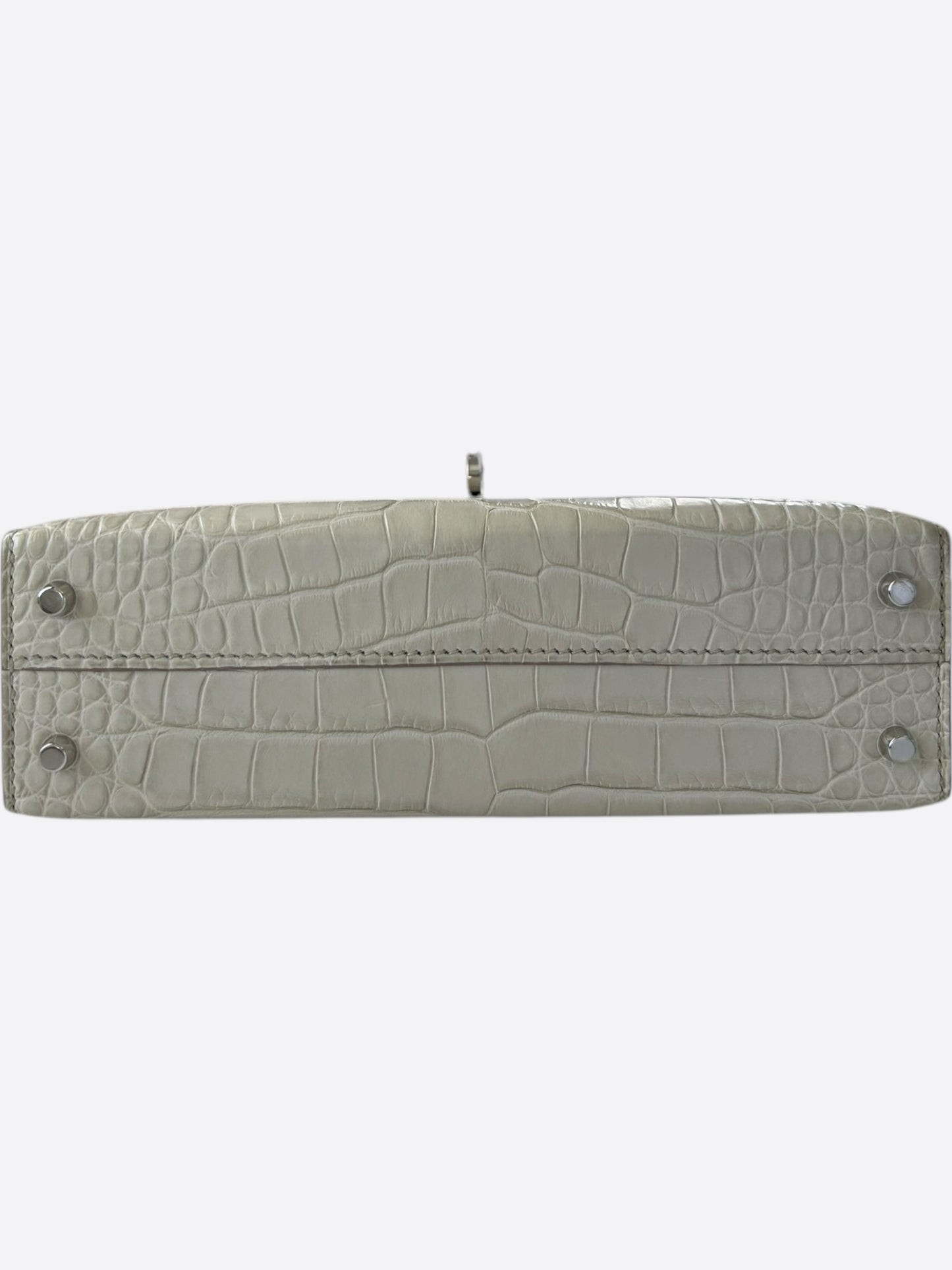 Hermes Beton Alligator Mini Kelly 20
