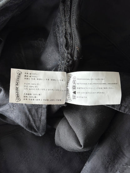 Chrome Hearts Black Camouflage Cross Patch Chino Pants