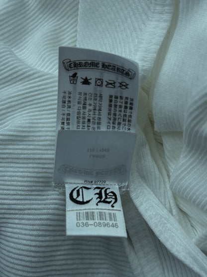 Chrome Hearts White & Black Richard Stark Graphic Tank Top