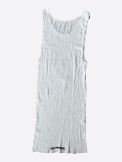 Chrome Hearts White & Black Richard Stark Graphic Tank Top