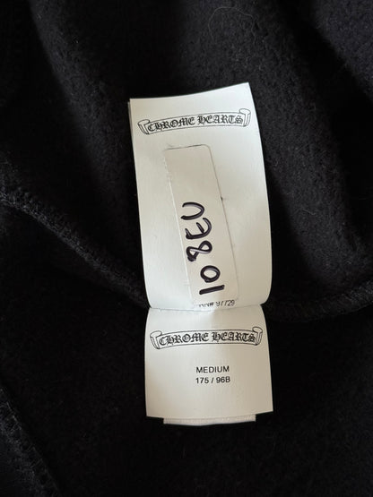 Chrome Hearts Black Triple Cross Patch Paper Jam Hoodie