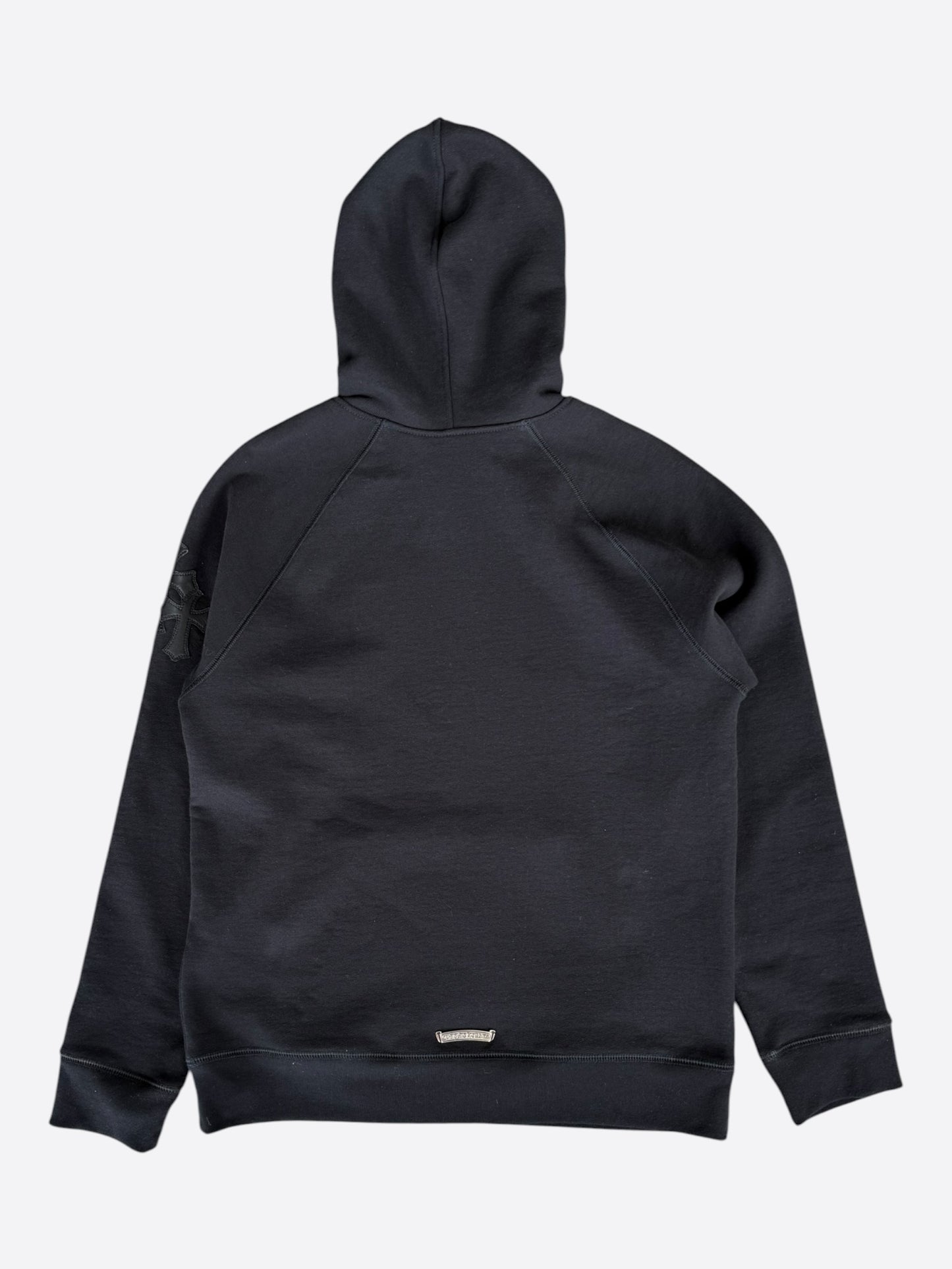 Chrome Hearts Black Triple Cross Patch Paper Jam Hoodie