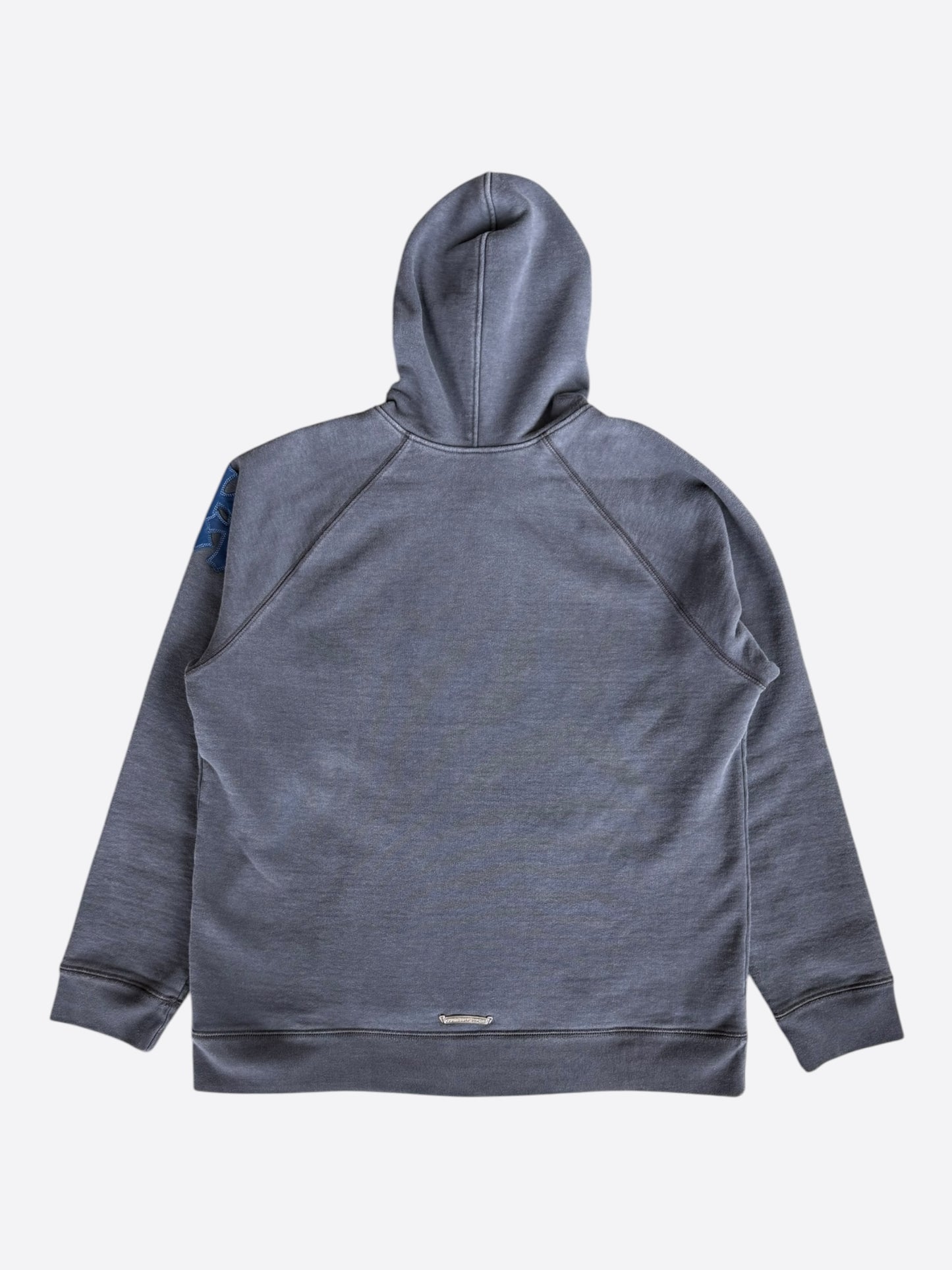 Chrome Hearts Navy & Blue Triple Cross Patch Paper Jam Hoodie