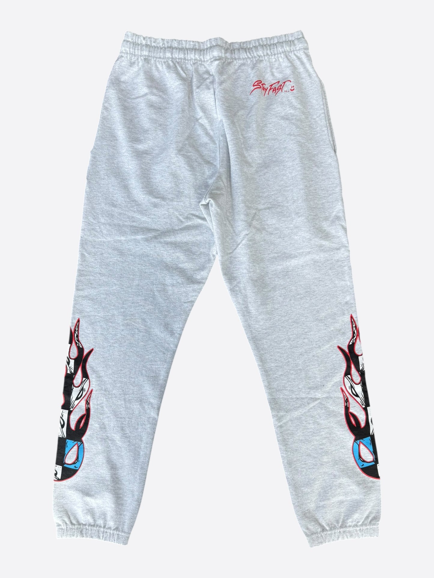 Chrome Hearts Matty Boy Grey Stay Fast Sweatpants