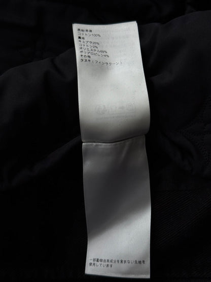 Louis Vuitton Black Monogram Fur Hooded Jacket