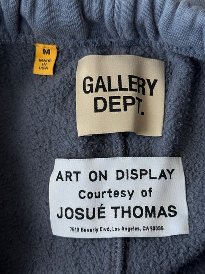 Gallery Dept Navy, Orange & Black Dept 8 Logo Sweatpants