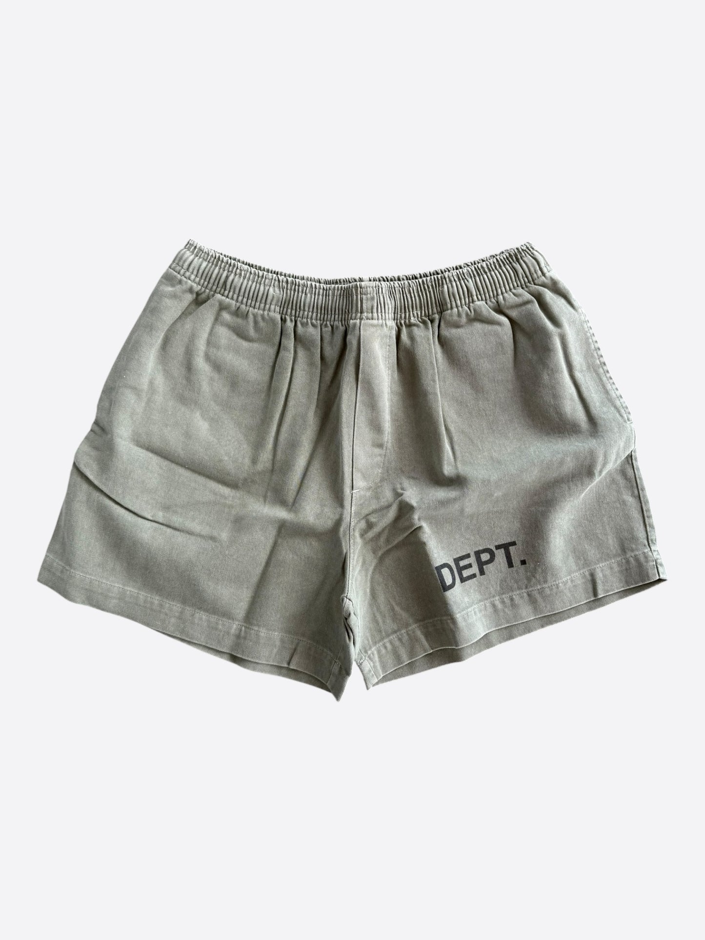 Gallery Dept Olive & Black Dept Logo Zuma Shorts