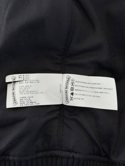 Chrome Hearts Green Camouflage Sex Records Bomber Jacket