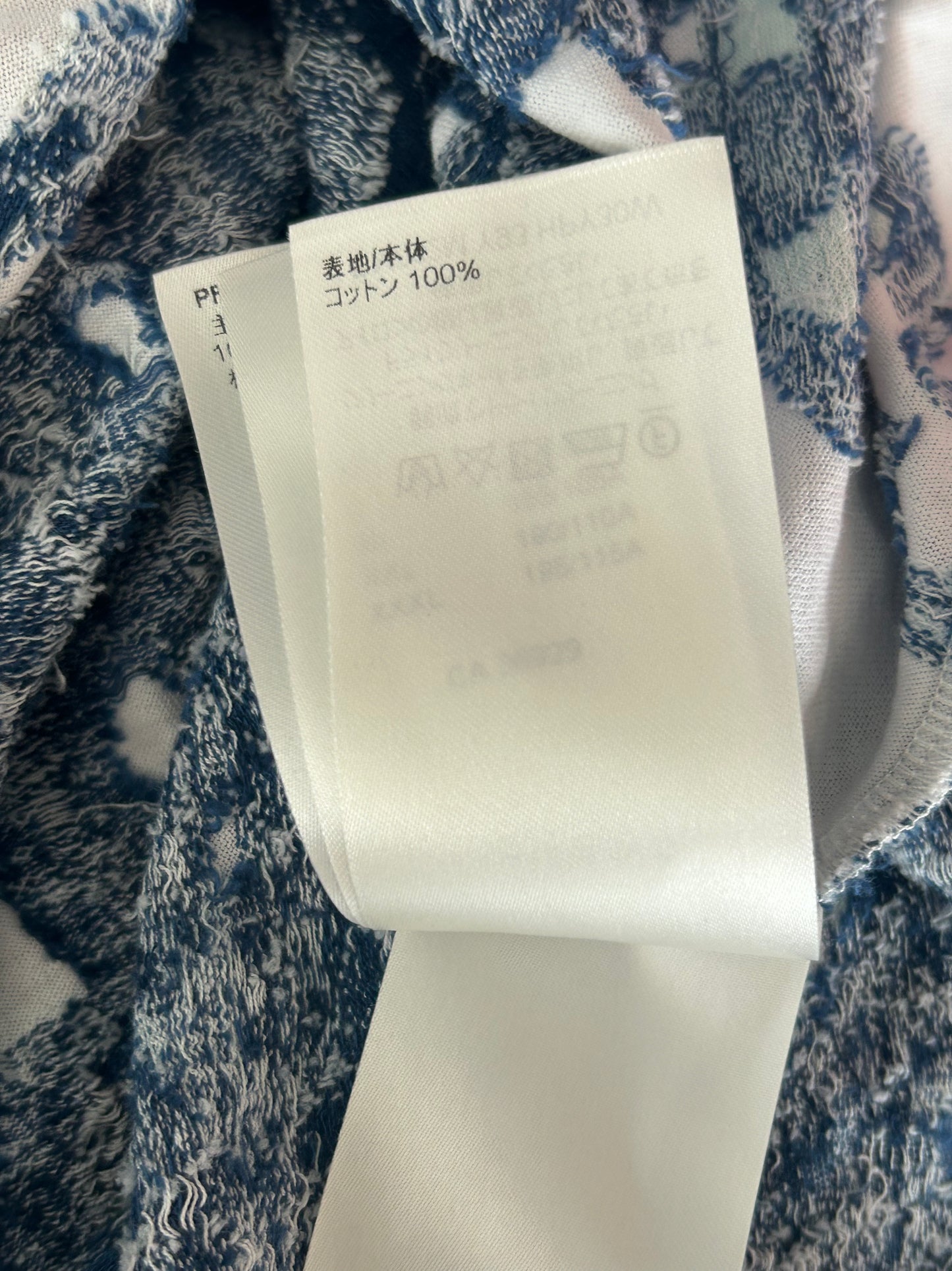 Louis Vuitton Blue & White Aquagarden Monogram T-Shirt