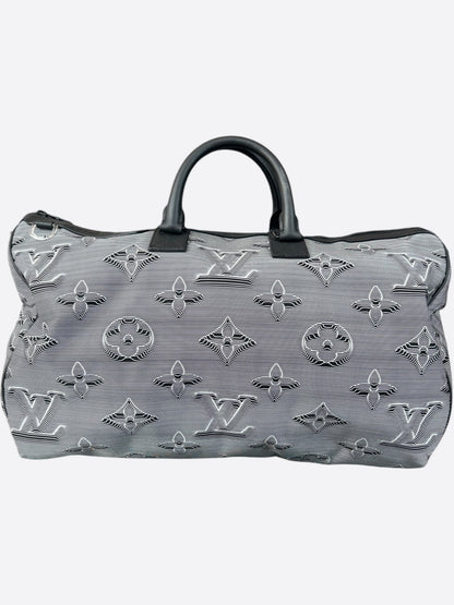 Louis Vuitton Grey & Multicolor 2054 Monogram Reversible Keepall 50