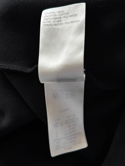 Louis Vuitton Black Embroidered Logo Zip Up Hoodie