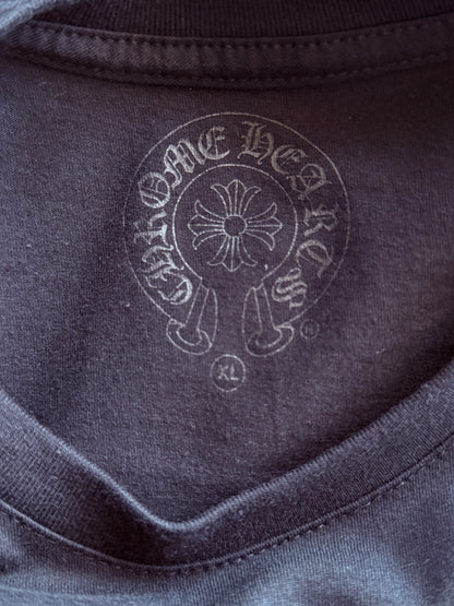 Chrome Hearts Black & White Made In Hollywood Longsleeve T-Shirt