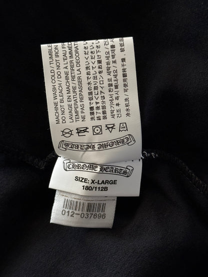 Chrome Hearts Black & White Made In Hollywood Longsleeve T-Shirt