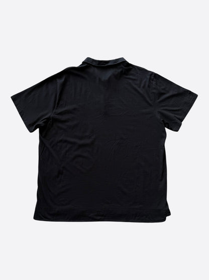 Chrome Hearts Black Horseshoe Logo Polo T-Shirt