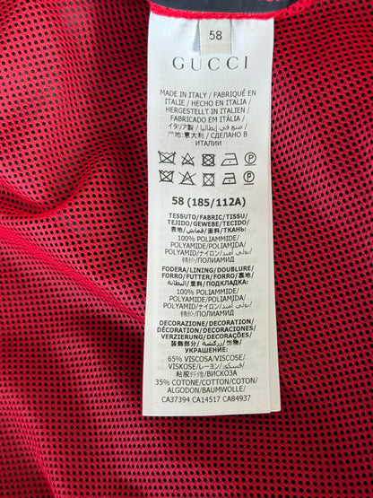 Gucci Black & Multicolor GG Monogram Striped Windbreaker