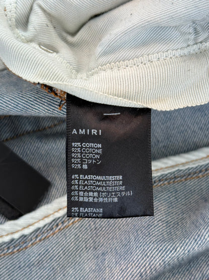 Amiri River Indigo Stack Jeans
