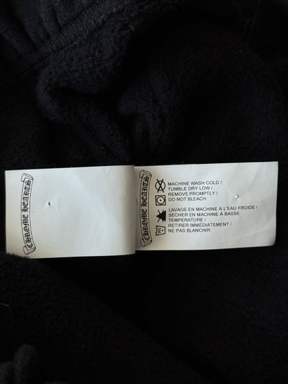 Chrome Hearts Black & White Embroidered Slo Ride Sweatpants