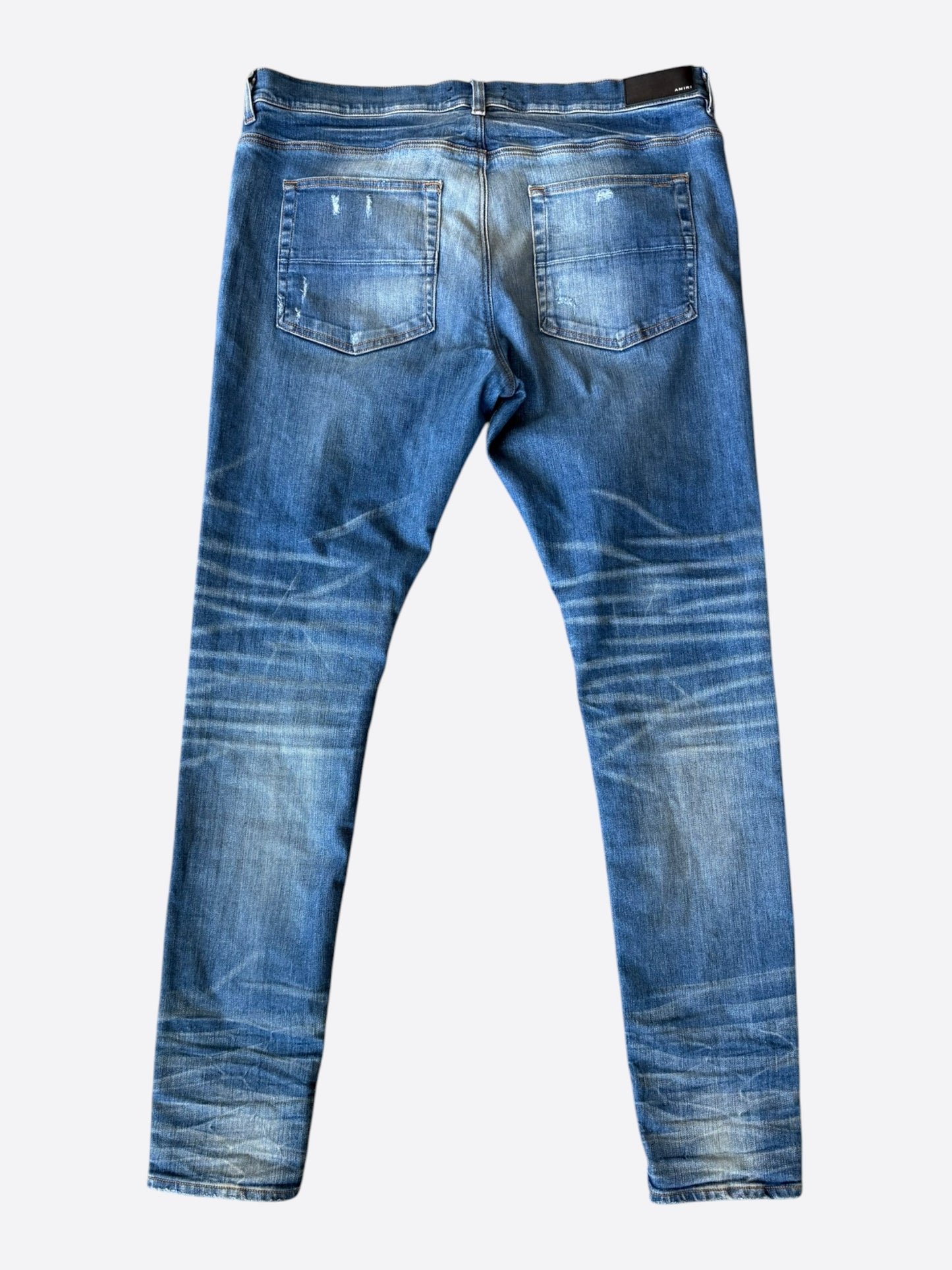 Amiri River Indigo Stack Jeans