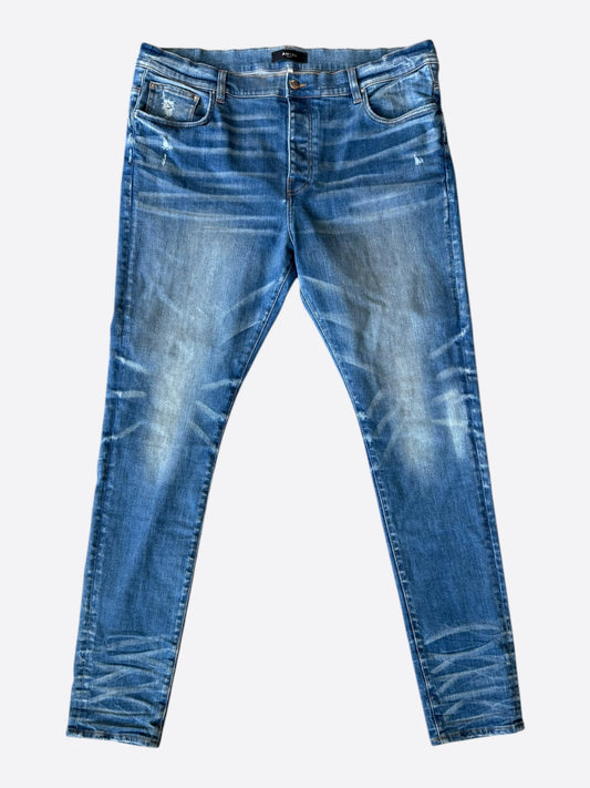 Amiri River Indigo Stack Jeans
