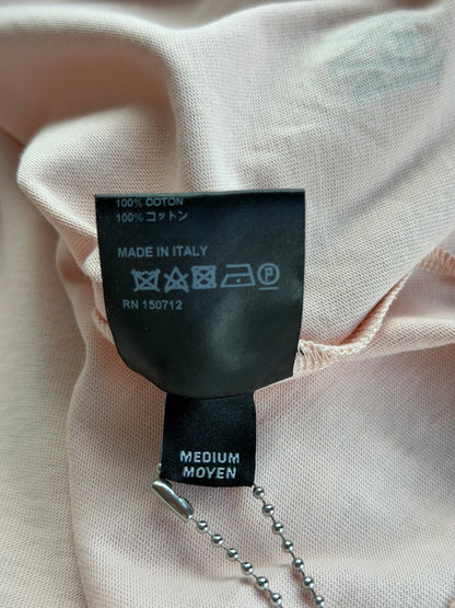 Amiri Pink & Black Core Logo T-Shirt