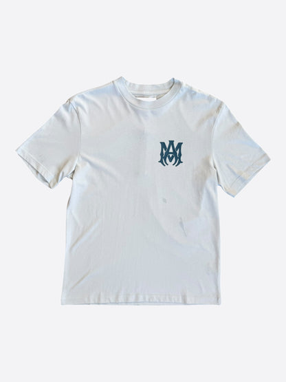 Amiri Light Blue & Blue MA Core Logo T-Shirt
