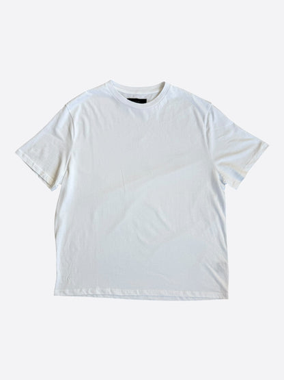 Amiri White Mini MA Logo Embroidered T-Shirt