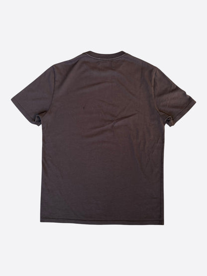 Amiri Brown Mini MA Logo Embroidered T-Shirt