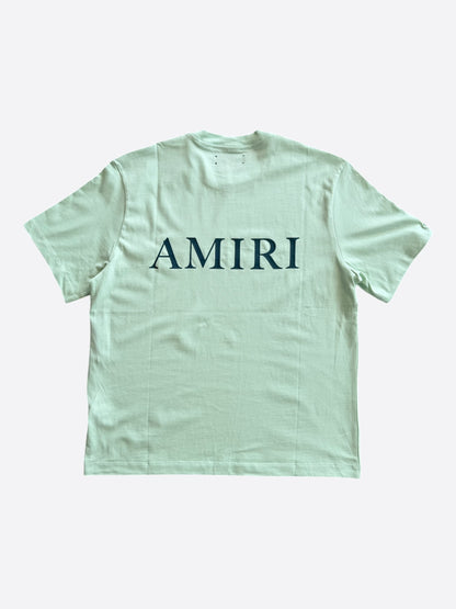 Amiri Light Green MA Core Logo T-Shirt