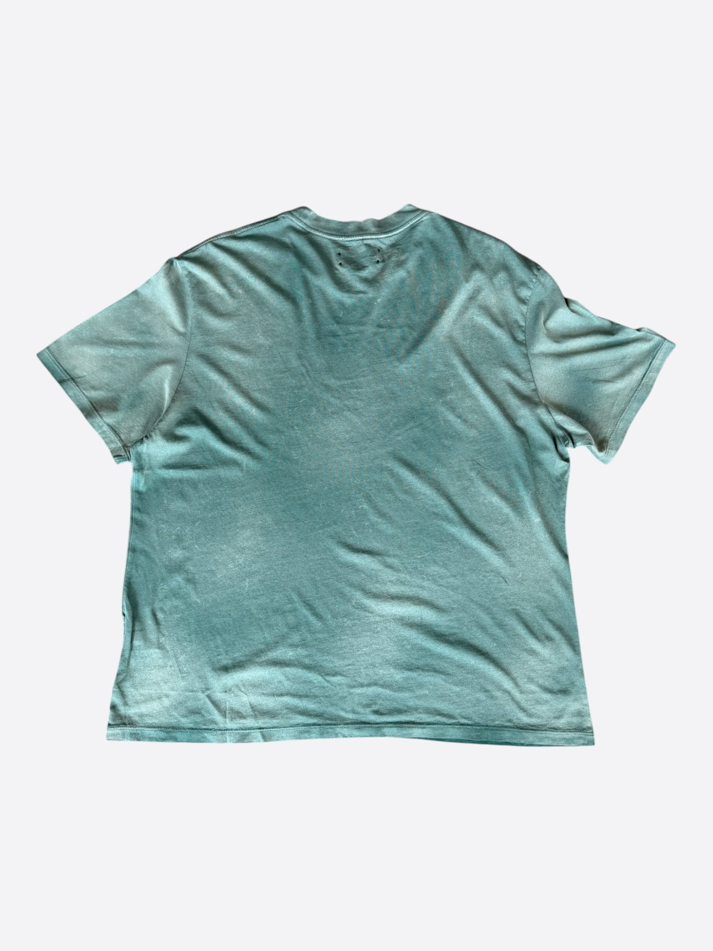 Amiri Green & White Tiger Logo T-Shirt