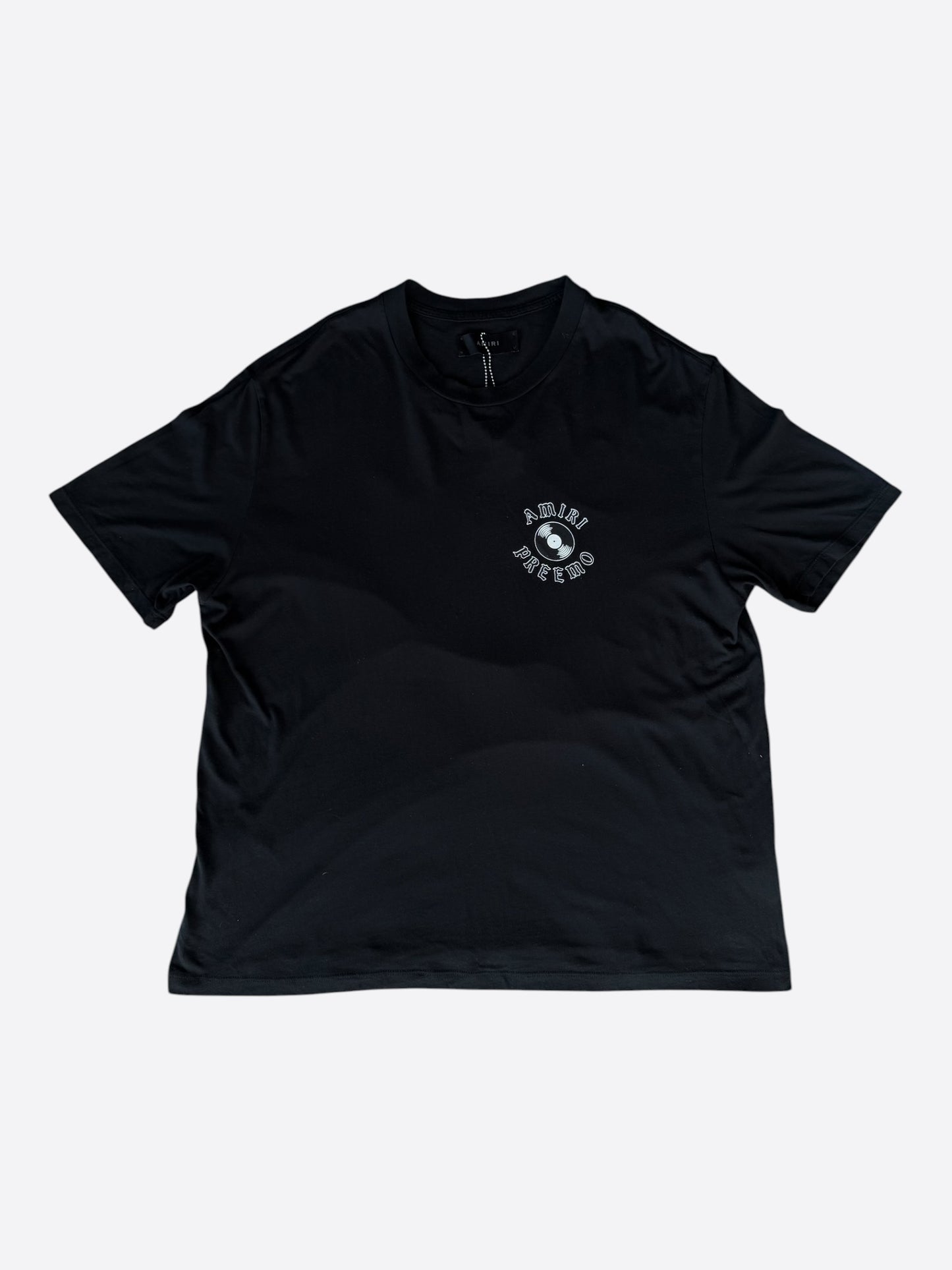Amiri Preemo Black Record Logo T-Shirt