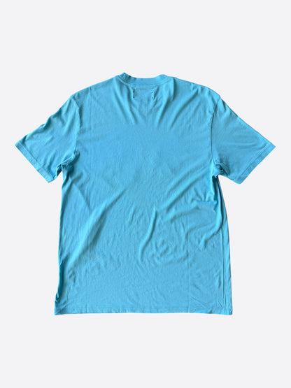Amiri Blue & White Dragon Logo T-Shirt