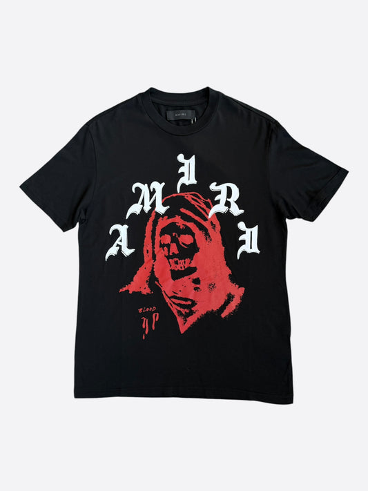 Amiri Wes Lang Black & Red Solar Kings T-Shirt