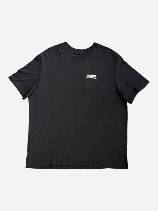 Amiri Black & White Los Angeles Exclusive Bones T-Shirt