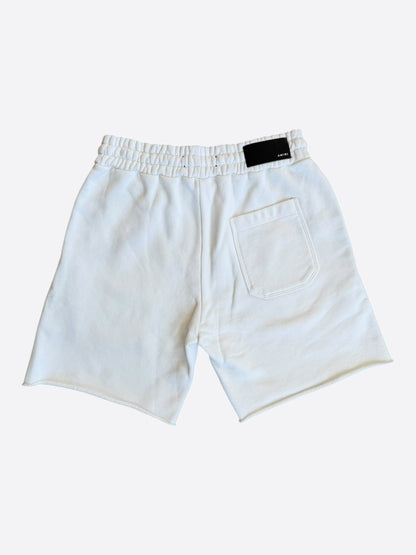 Amiri White & Black Arts District Logo Shorts