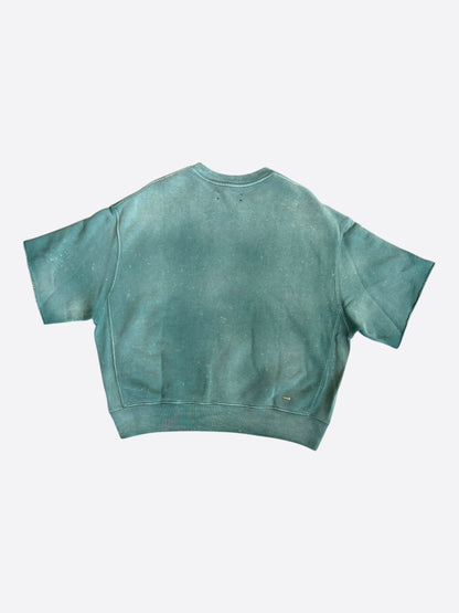 Amiri Green & White Tiger Logo Sweater T-Shirt