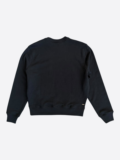 Amiri Black & White Arts District Embroidered Sweater