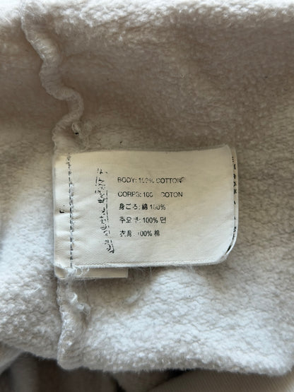 Chrome Hearts White & Black Eyechart Zip Up Hoodie