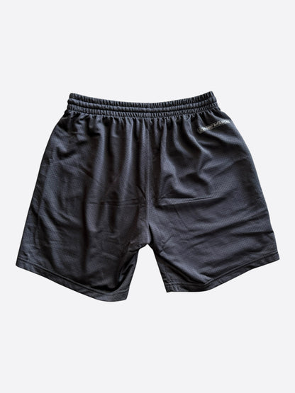 Chrome Hearts Black & White Logo Mesh Shorts