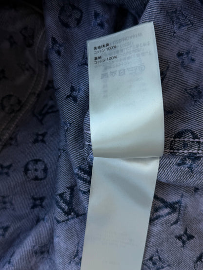 Louis Vuitton Purple & Blue Monogram Denim Jacket