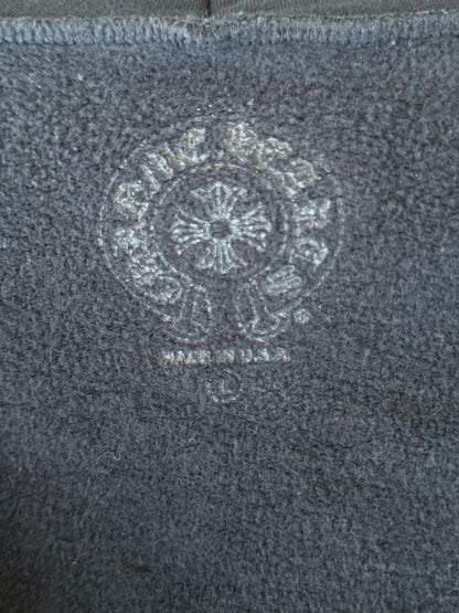 Chrome Hearts Black, White & Pink Deadly Doll Zip Up Hoodie