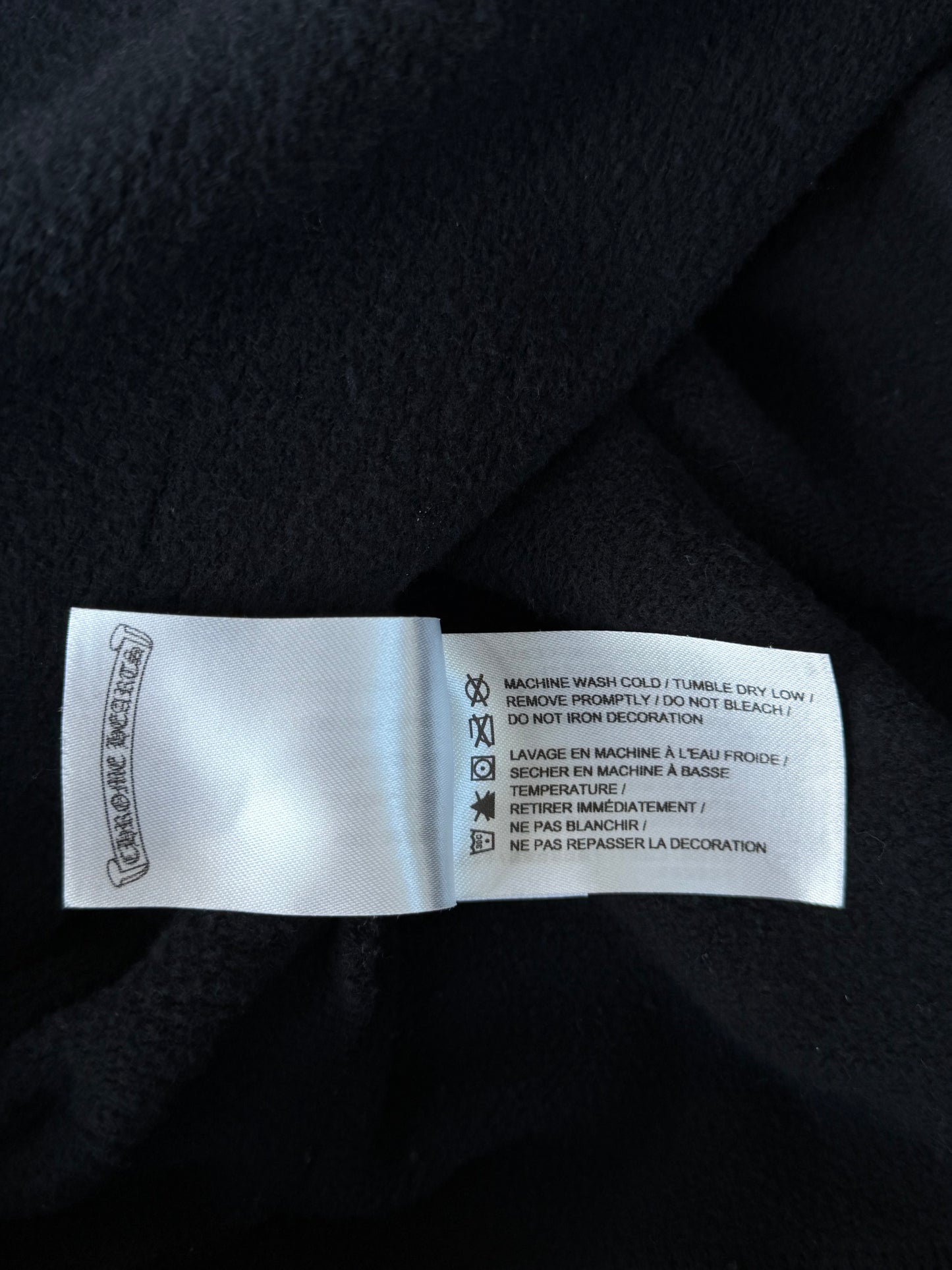 Chrome Hearts Black, White & Pink Deadly Doll Zip Up Hoodie